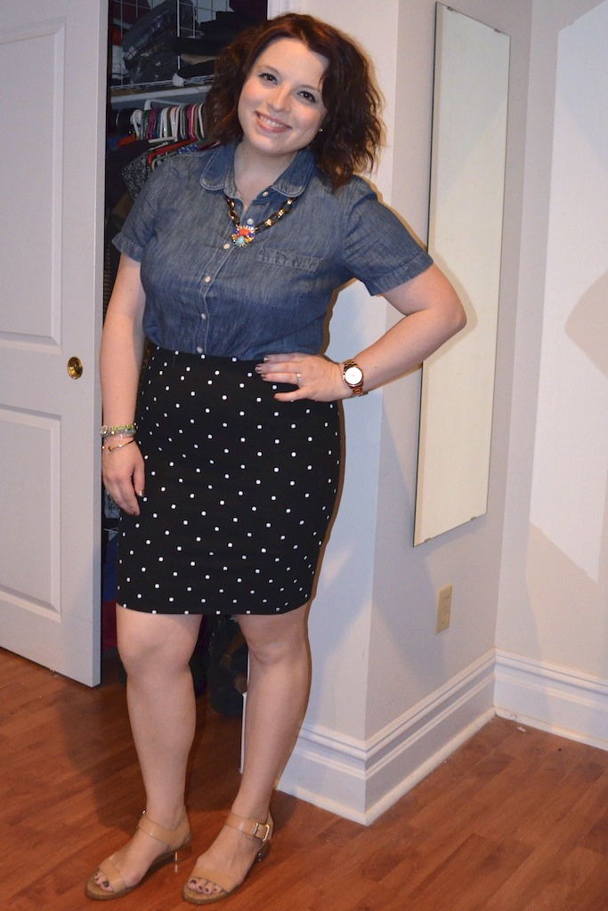 What NYC Recessionista Wears: polka dots - NYC Recessionista