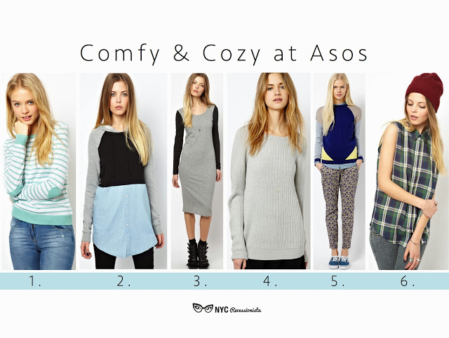 New Arrivals Week: Comfy Cozy at Asos - NYC Recessionista