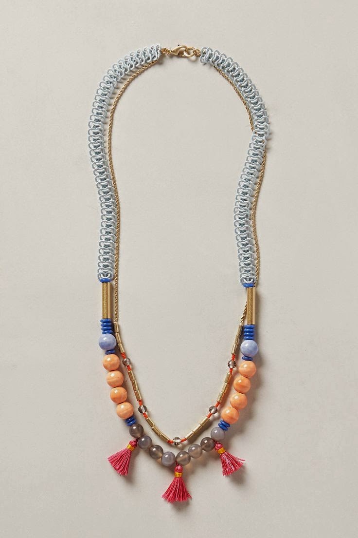 The perfect summer necklace at Anthropologie + 20 percent off - NYC ...